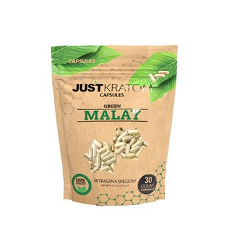 Just Kratom 30 CT Green Malay